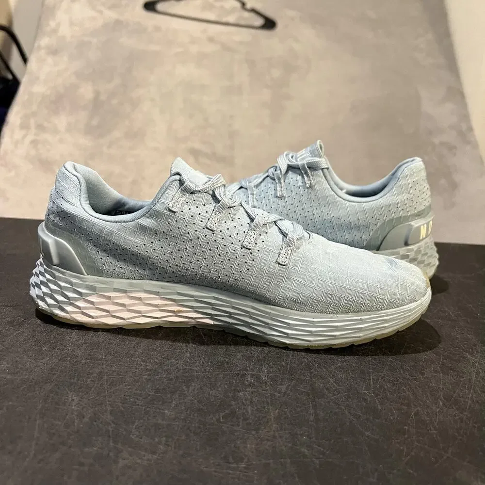 NOBULL Ripstop Trainer Shoes Womens Size 8.5 Blue Athletic Training Gym Sneakers